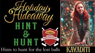 HINT & HUNT for lost balls! Walkabout Holiday Hideaway