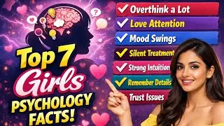 top 7 girls psychology facts ✨✨