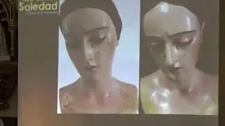 Conferencia proceso de restauración - Ntra. Sra. de la Soledad (Chiclana)