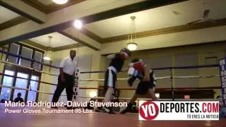 David Stevenson vs Mario Rodr&iacute;guez 95 libras Power Gloves Tournament