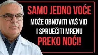 Voće broj 1 koje trebate jesti prije spavanja za bistar vid i zdrave oči nakon 60.!