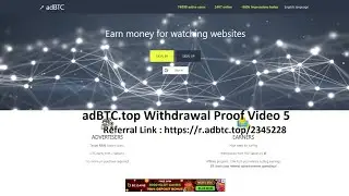 adBTC.top | Earn Free Bitcoin | Withdrawal Proof