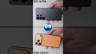 iPhone 17 Pro Max vs Samsung S25 Ultra Drop Test! 💀#shorts #iphone #samsung #droptest