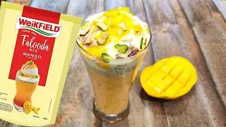 WeikFiELD Falooda Mix Mango Flavour Recipe in Hindi | इस गर्मियो में बनाये टेस्टी वेकफील्ड फलूदा