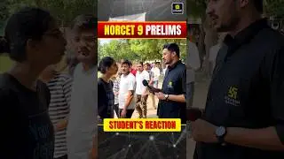NORCET 9 Exam Review Live From Centre | NORCET Paper Reaction & Analysis #NORCET #AIIMS