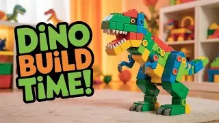 ROAR! Assembling My New Giant Dinosaur Toy! 🦖
