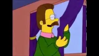ned flanders grita como mujer
