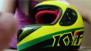 cara pasang kaca helm KYT RC-7
