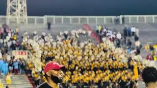Mississippi valley state vs ASU 5th quarter band battle #band #asu #battle #marchingband #music #ASU