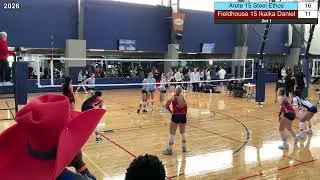 January Classic - Fieldhouse 15 Ikaika Daniel vs. Arete 15 Steel Ethos, Set 1/2