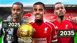 I Played The Career of ALEXANDER ISAK at LIVERPOOL!