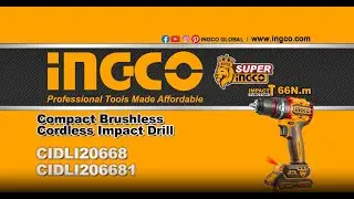 Cordless Tools Compact Brushless Cordless Impact-CIDLI20668