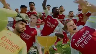 Saka & Gabriel sent off as Arsenal win cup title against Barcelona