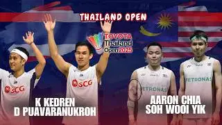🏸THROWBACK THRILLER‼️ Kedren/Dechapol (THA) vs Aaron/Soh (MAS)| TOYOTA Thailand Open