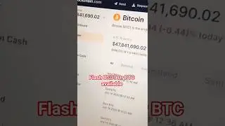 Flash usdt or btc wallet Proof #flashusdt #money #crypto #usdt
