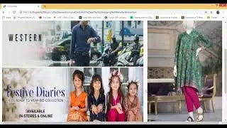 Shopping Website | Ecommerce Website | HTML, CSS and Javascript Website Demo