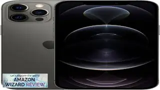 Apple iPhone 12 Pro, 128GB, Graphite - Fully Unlocked (Renewed) Review