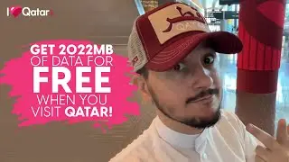 Get 2022MB data for free when you visit Doha, Qatar! #Shorts