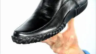 Мужские зимние ботинки Good Way 801111 black.wmv