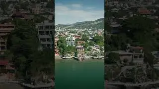 Dronie en el Paseo del Pescador Zihuatanejo #dronemexico #visitmexico #dronie