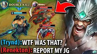 WTF? HOW WAS THIS DOUBLE KILL EVEN POSSIBLE?! (HILARIOUS EARLY GAME)