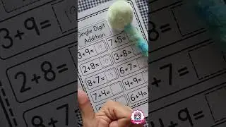 🤩Single digit addition #printable #mathworksheets #mathprintables  #worksheet #teacherspayteachers