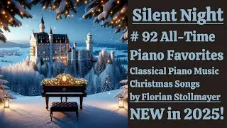 Silent Night # 92&nbsp;All Time Piano&nbsp;Favorites Classical Piano Music Christmas Songs NEW 2025!
