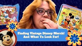 Finding Vintage Disney Merchandise! | What to look for and how to spot real vintage items! 🛍️