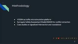 Studying the Safety Impact of Autonomous Vehicles Using Simulation-Based Surrogate Safety Measures
