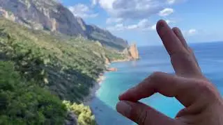 DREAM HIKE 😍 | Friday | 04:57pm in Sardignia (Baunei - Pedra Longa) 🇮🇹 🚶&zwj;♀️🚶&zwj;♂️🌿🏝