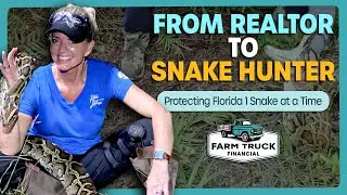 She Catches 17-Foot Pythons. Python Expert Amy Siewe.