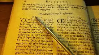 04 Reading Enchiridion by Epictetus in Ancient Greek language, chapters 8-9