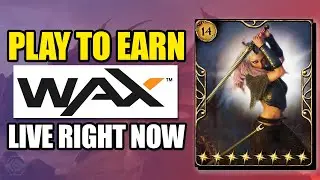 ТОП-5 игр, в которые можно ЗАРАБАТЫВАТЬ! Игры на WAX Live уже сейчас!