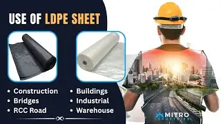 LDPE Sheet for Road Construction | Water Curing LDPE Sheet for Road Construction | Mitro LDPE Sheet