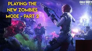 Playing The New Zombies Mode part 2 | CODM zombies part 2