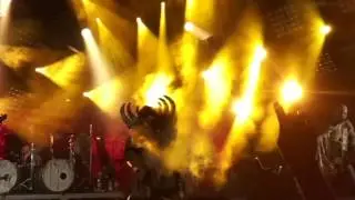 Lordi - Fire Performance @ Kyiv #MotoOpenFest 2017-07-15