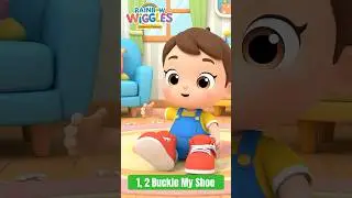 1, 2, Buckle My Shoe - Funny Preschool Counting Song 🎶 Sing & Wiggle Along! #preschoolsongs