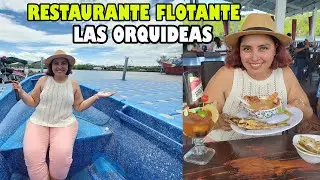 Restaurante Flotante las Orquídeas en El Salvador, Puerto El Triunfo, Choteando 503
