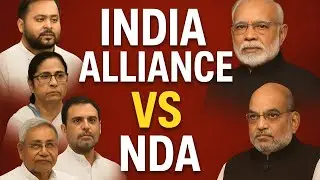 INDIA Alliance vs NDA | 2025 Election War | Who Will Rule India? | Political Story in Hindi