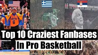 10 Craziest Basketball Fanbases in the World | Best Basketball Fans #nbafinals #euroleague #nbafans