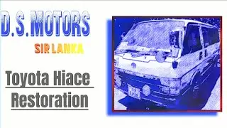Toyota Hi ace//sell van//LH61//Restoration//Dora Tinker kireema//       D.S.Motors.🇱🇰