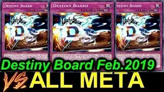 【YGOPRO】DESTINY BOARD VS ALL META 2019 - MYSTIC MINE!!