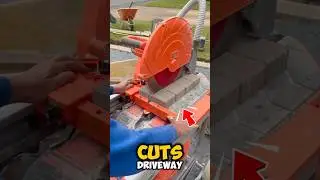 He Built a Stunning Driveway in Just 5 Hours, #construction #tiles #tilecutter