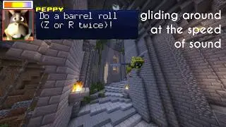 Glide Mini-Game maps with the Barrel Roll mod