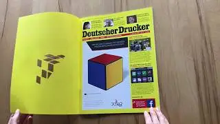 Polar Mohr perforiert Titelseite von Deutscher Drucker 21/2017