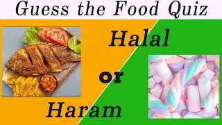 Halal or Haram ? Test Your Knowledge on These Surprising Foods!Eman quizer|| Islamic Quiz