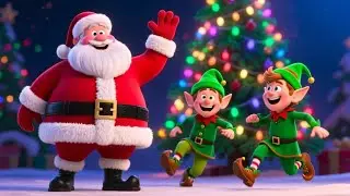 Five Little Candy Canes | Fun Christmas Rhyme for Kids | Holiday Nursery Rhymes & Songs