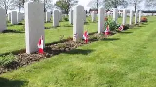 Bretteville-sur-Laize Canadian War Cemetery in the Second World War