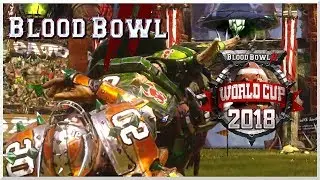 Blood Bowl 2 - World Cup 2018 1st Rd Crystal Hunter(Humans) vs. Yasmir(Orcs)!