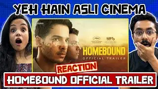 Homebound Trailer Reaction | Ishaan Khatter, Vishal Jethwa & Janhvi Kapoor